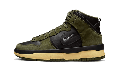 dunk-high-up-medium-olive-socksforsport