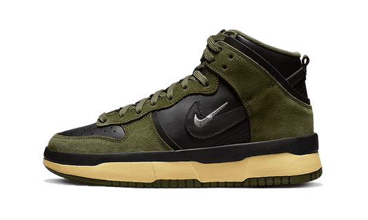 dunk-high-up-medium-olive-socksforsport