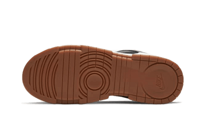 dunk-low-disrupt-black-white-gum-socksforsport