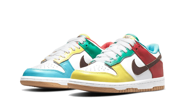 dunk-low-se-free-99-pack-white-socksforsport