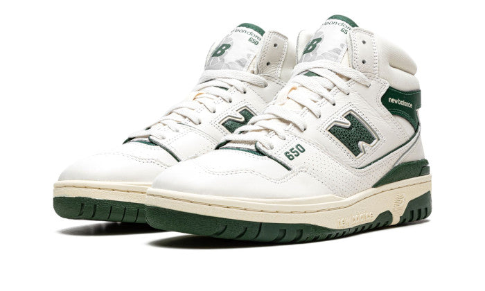 650r-aim-leon-dore-white-green-socksforsport