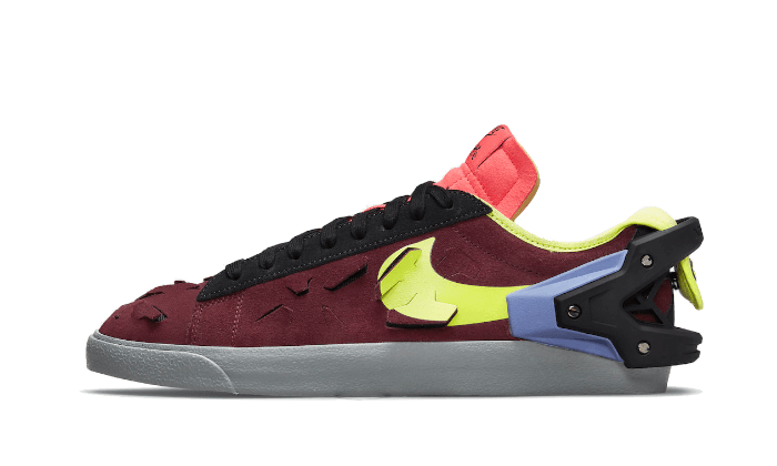 blazer-low-acronym-night-maroon-socksforsport