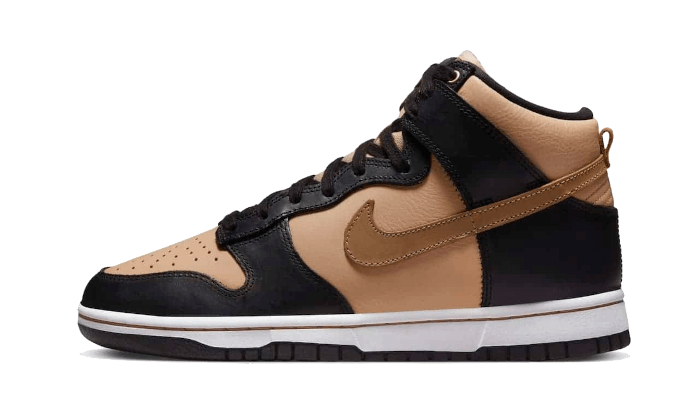 dunk-high-lxx-black-flax-socksforsport