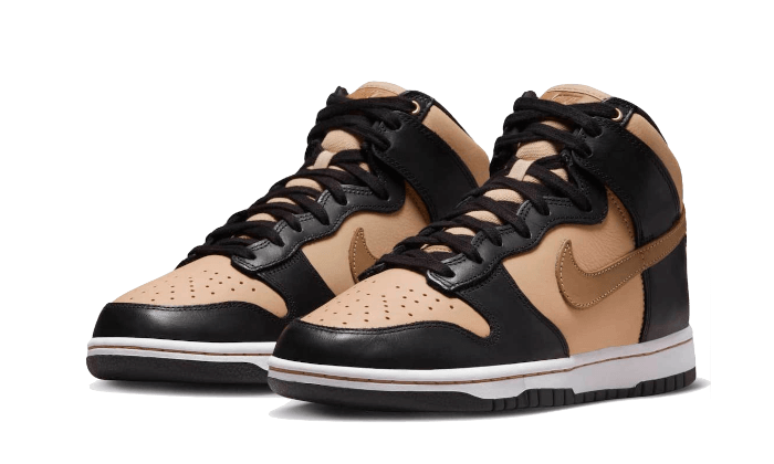 dunk-high-lxx-black-flax-socksforsport