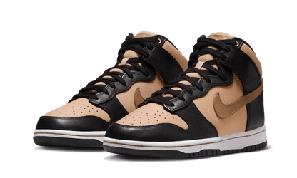 dunk-high-lxx-black-flax-socksforsport