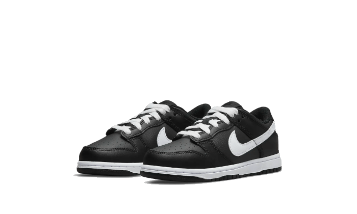 dunk-low-black-white-2022-enfant-ps-socksforsport