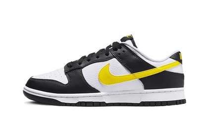 dunk-low-black-yellow-white-socksforsport