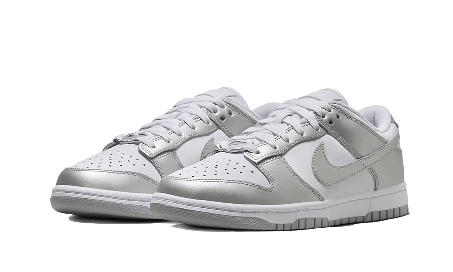 dunk-low-metallic-silver-socksforsport