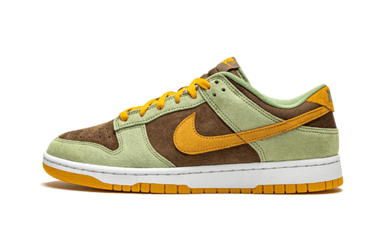 dunk-low-olive-brown-orange-socksforsport