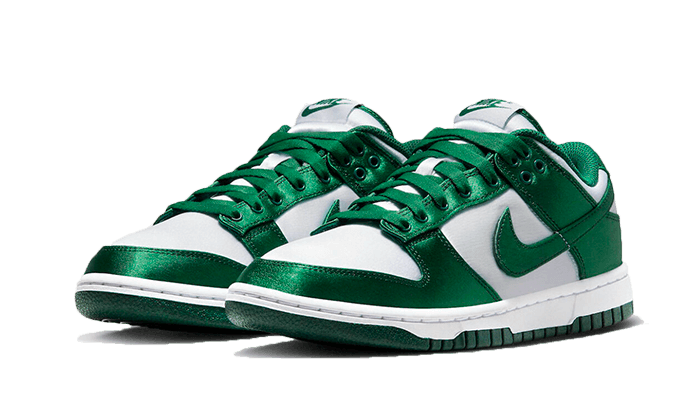 dunk-low-satin-green-socksforsport